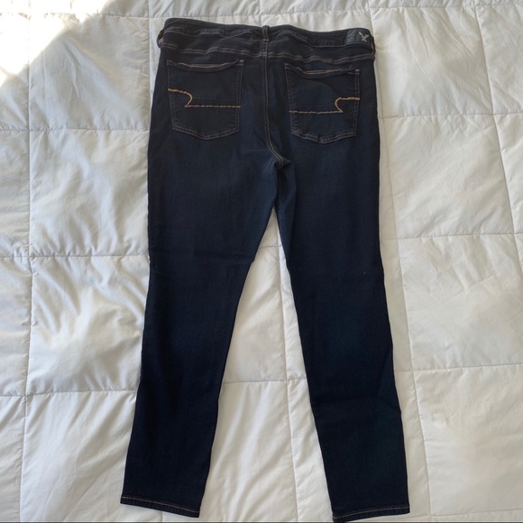 AE Dark Wash Hi-Rise Jegging - Picture 2 of 7